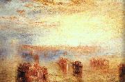 Joseph Mallord William Turner Approach to Venice oil on canvas